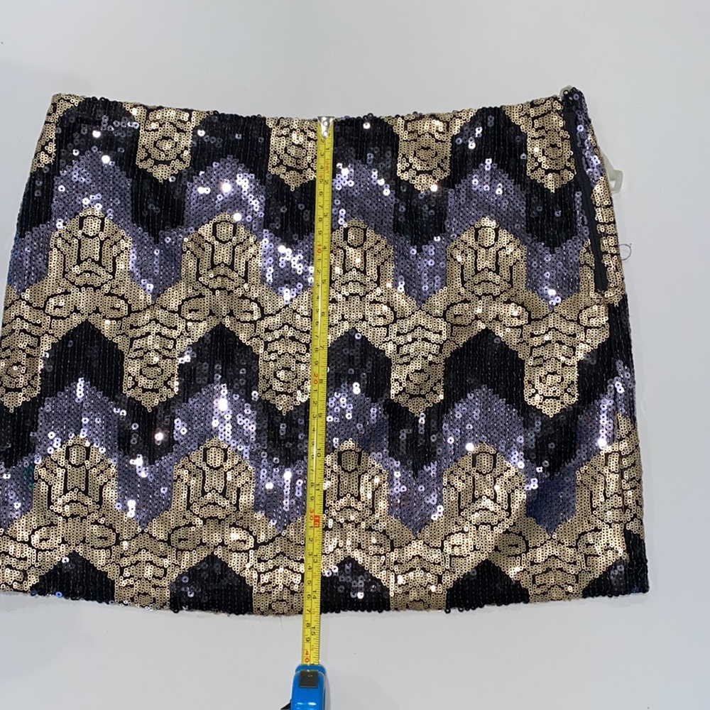 Umgee Sequin Mini Skirt Large - Picture 6 of 6